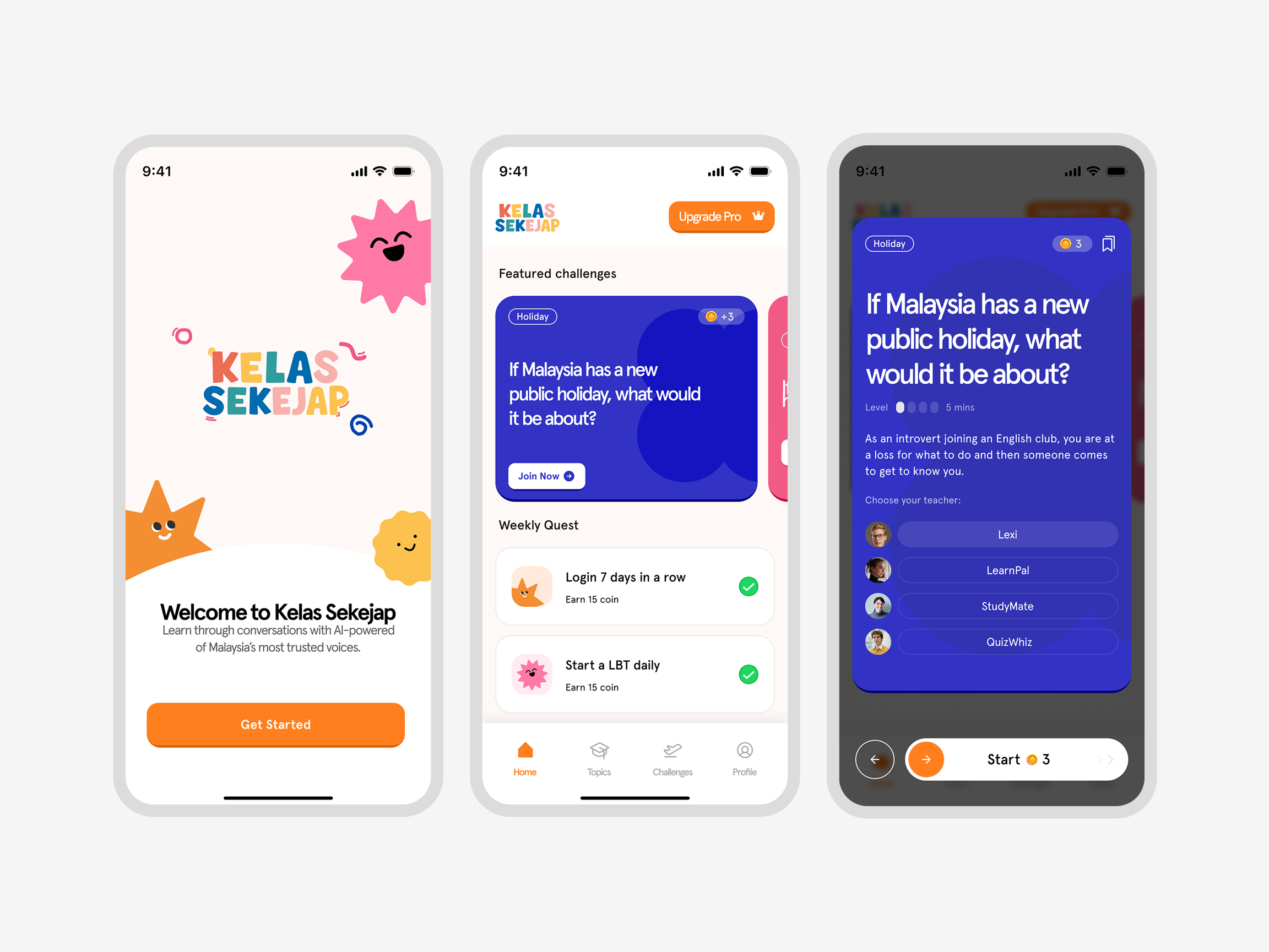 Visual exploration emphasizing confident gradients and typography